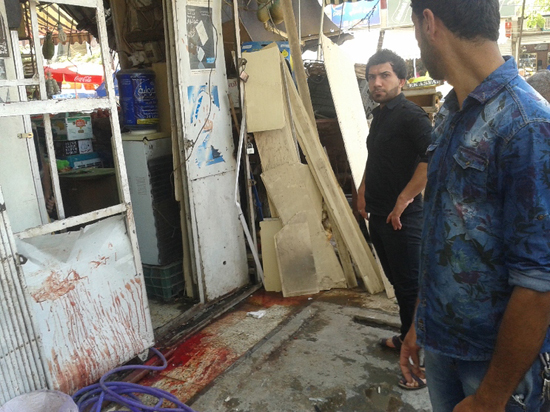 伊拉克咖啡馆遭到自杀式爆炸袭击