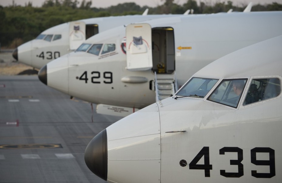美多架P-8A仍在搜寻失联客机