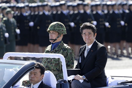 美媒：日本朝“修宪”迈步 安倍将激辩执政盟友